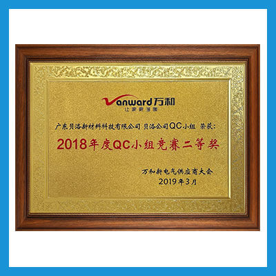 Anward 2018 QC Competition Second Prize